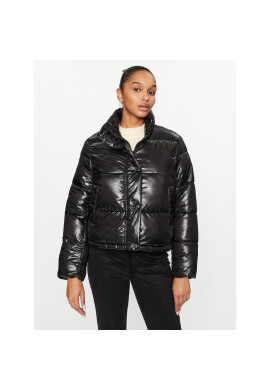 ONLY Пухено яке 15292628 Черен Regular Fit - Pepit.bg