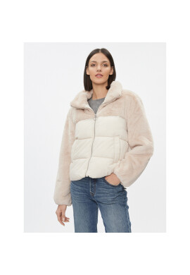 ONLY Пухено яке 15292945 Бежов Regular Fit - Pepit.bg