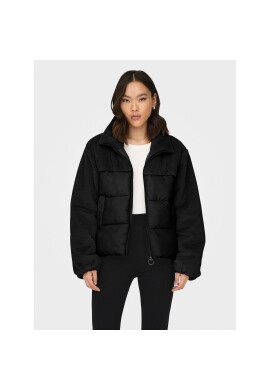 ONLY Пухено яке 15292945 Черен Regular Fit - Pepit.bg