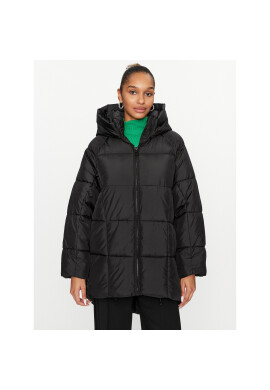 ONLY Пухено яке 15293818 Черен Regular Fit - Pepit.bg
