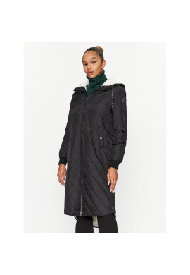 ONLY Пухено яке 15295389 Черен Regular Fit - Pepit.bg