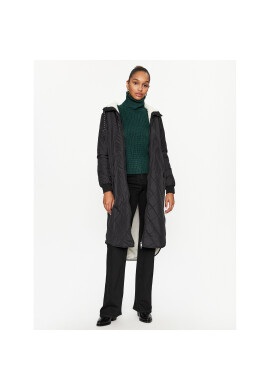 ONLY Пухено яке 15295389 Черен Regular Fit - Pepit.bg