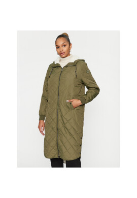 ONLY Пухено яке 15295389 Зелен Regular Fit - Pepit.bg