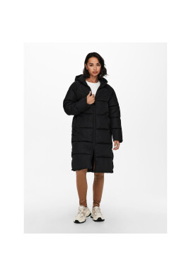 ONLY Пухено яке Amanda 15233425 Черен Regular Fit - Pepit.bg