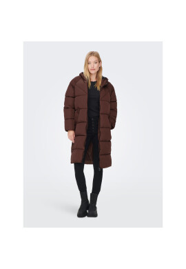 ONLY Пухено яке Amanda 15233425 Кафяв Regular Fit - Pepit.bg