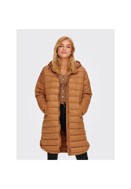 ONLY Пухено яке Melody 15258420 Кафяв Regular Fit - Pepit.bg