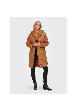 ONLY Пухено яке Melody 15258420 Кафяв Regular Fit - Pepit.bg