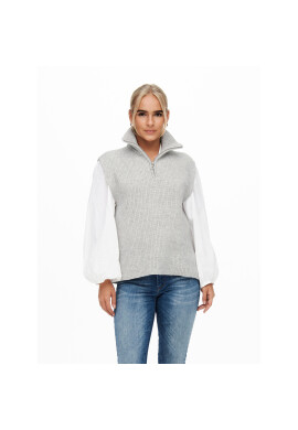 ONLY Пуловер 15239504 Сив Regular Fit - Pepit.bg