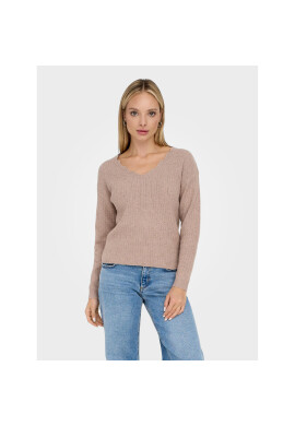 ONLY Пуловер 15297168 Кафяв Regular Fit - Pepit.bg