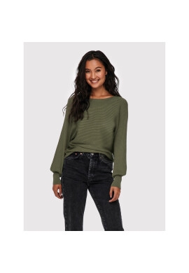 ONLY Пуловер Adaline 15226298 Зелен Regular Fit - Pepit.bg