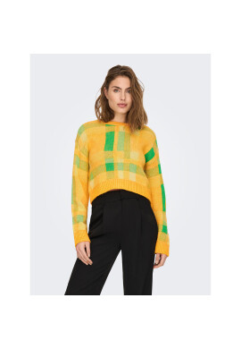 ONLY Пуловер Kelly 15264617 Жълт Regular Fit - Pepit.bg