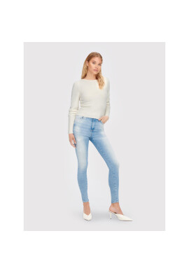 ONLY Пуловер Lella 15260678 Бял Slim Fit - Pepit.bg