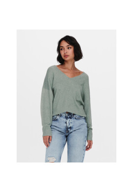 ONLY Пуловер Rica 15224360 Зелен Regular Fit - Pepit.bg