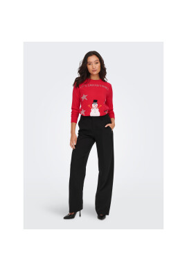 ONLY Пуловер Xmas Happy 15271075 Червен Regular Fit - Pepit.bg