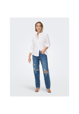 ONLY Риза Frida 15270350 Бял Regular Fit - Pepit.bg