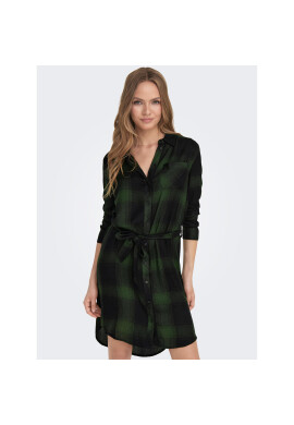 ONLY Рокля тип риза 15238033 Зелен Regular Fit - Pepit.bg