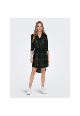 ONLY Рокля тип риза 15238033 Зелен Regular Fit - Pepit.bg