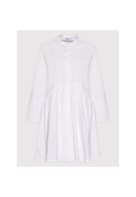 ONLY Рокля тип риза Ditte 15198076 Бял Regular Fit - Pepit.bg