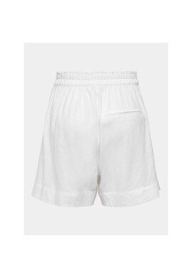 ONLY Шорти от плат 15259587 Бял Regular Fit - Pepit.bg