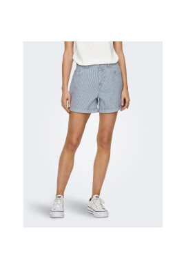 ONLY Шорти от плат 15289452 Син Mom Fit - Pepit.bg