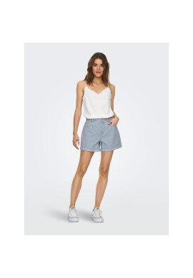 ONLY Шорти от плат 15289452 Син Mom Fit - Pepit.bg