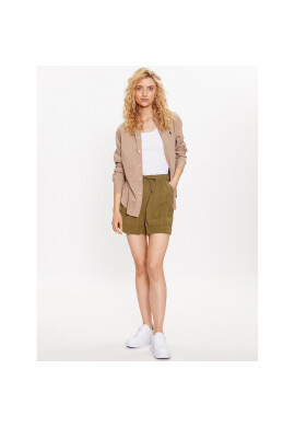 ONLY Шорти от плат 15291256 Зелен Regular Fit - Pepit.bg
