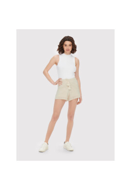 ONLY Шорти от плат Summer 15256565 Бежов Regular Fit - Pepit.bg