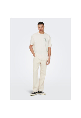 Only & Sons Дънки 22025917 Бял Loose Fit - Pepit.bg