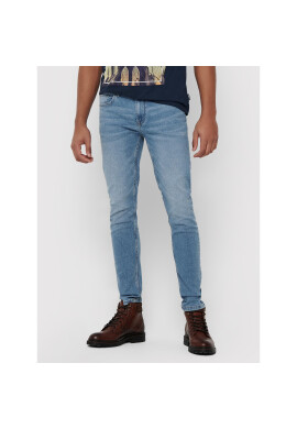 Only & Sons Дънки Warp 22015149 Син Skinny Fit - Pepit.bg