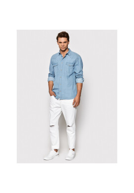 Only & Sons дънкова риза Silas 22021242 Син Slim Fit - Pepit.bg