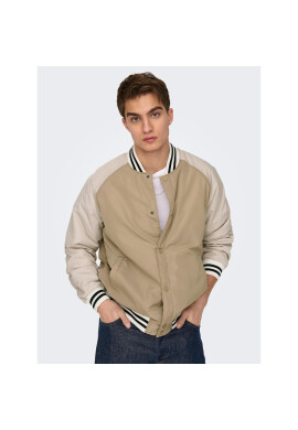 Only & Sons Яке бомбър 22025423 Бежов Regular Fit - Pepit.bg
