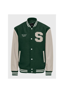 Only & Sons Яке бомбър Jay 22022572 Зелен Regular Fit - Pepit.bg