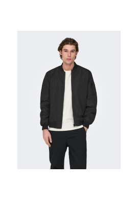 Only & Sons Яке бомбър Joshua 22023287 Черен Regular Fit - Pepit.bg
