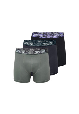 Only & Sons Комплект 3 чифта боксерки 22025198 Цветен - Pepit.bg