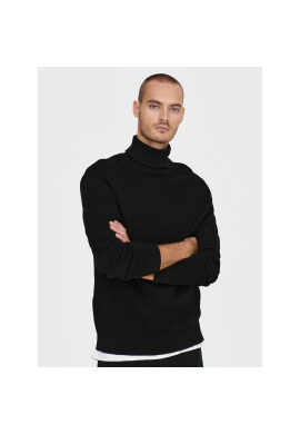 Only & Sons Поло Phil 22023202 Черен Regular Fit - Pepit.bg