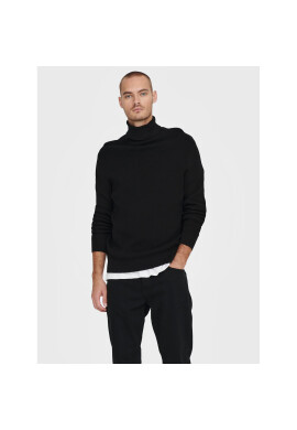 Only & Sons Поло Phil 22023202 Черен Regular Fit - Pepit.bg