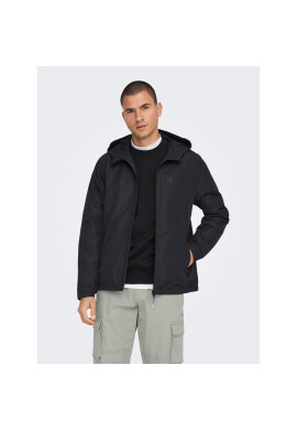 Only & Sons Преходно яке 22024207 Черен Regular Fit - Pepit.bg