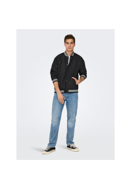 Only & Sons Преходно яке 22025423 Черен Regular Fit - Pepit.bg
