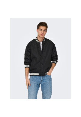 Only & Sons Преходно яке 22025423 Черен Regular Fit - Pepit.bg