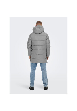 Only & Sons Пухено яке 22020156 Сив Regular Fit - Pepit.bg