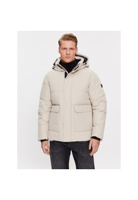 Only & Sons Пухено яке 22025825 Бежов Regular Fit - Pepit.bg