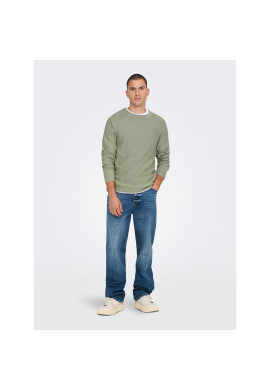Only & Sons Пуловер 22016131 Зелен Regular Fit - Pepit.bg