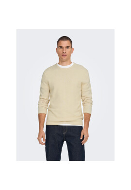 Only & Sons Пуловер 22016980 Бежов Regular Fit - Pepit.bg