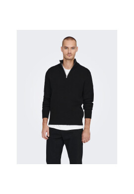 Only & Sons Пуловер 22023210 Черен Regular Fit - Pepit.bg