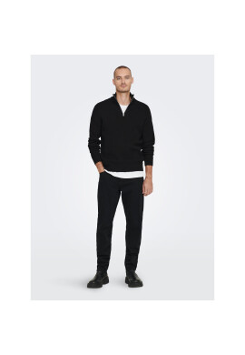 Only & Sons Пуловер 22023210 Черен Regular Fit - Pepit.bg
