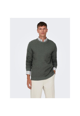 Only & Sons Пуловер 22026559 Сив Regular Fit - Pepit.bg