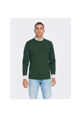 Only & Sons Пуловер Al 22024031 Зелен Regular Fit - Pepit.bg