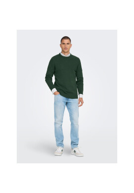Only & Sons Пуловер Al 22024031 Зелен Regular Fit - Pepit.bg
