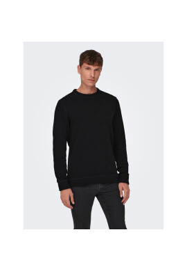 Only & Sons Пуловер Ese 22023172 Черен Regular Fit - Pepit.bg