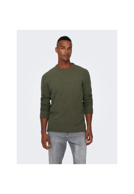 Only & Sons Пуловер Ese 22023172 Зелен Regular Fit - Pepit.bg